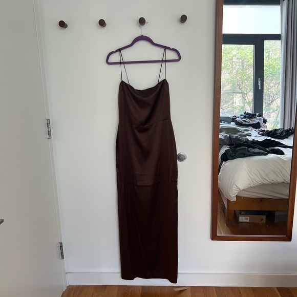 Reformation Frankie Silk Dress - Picture 2 of 5